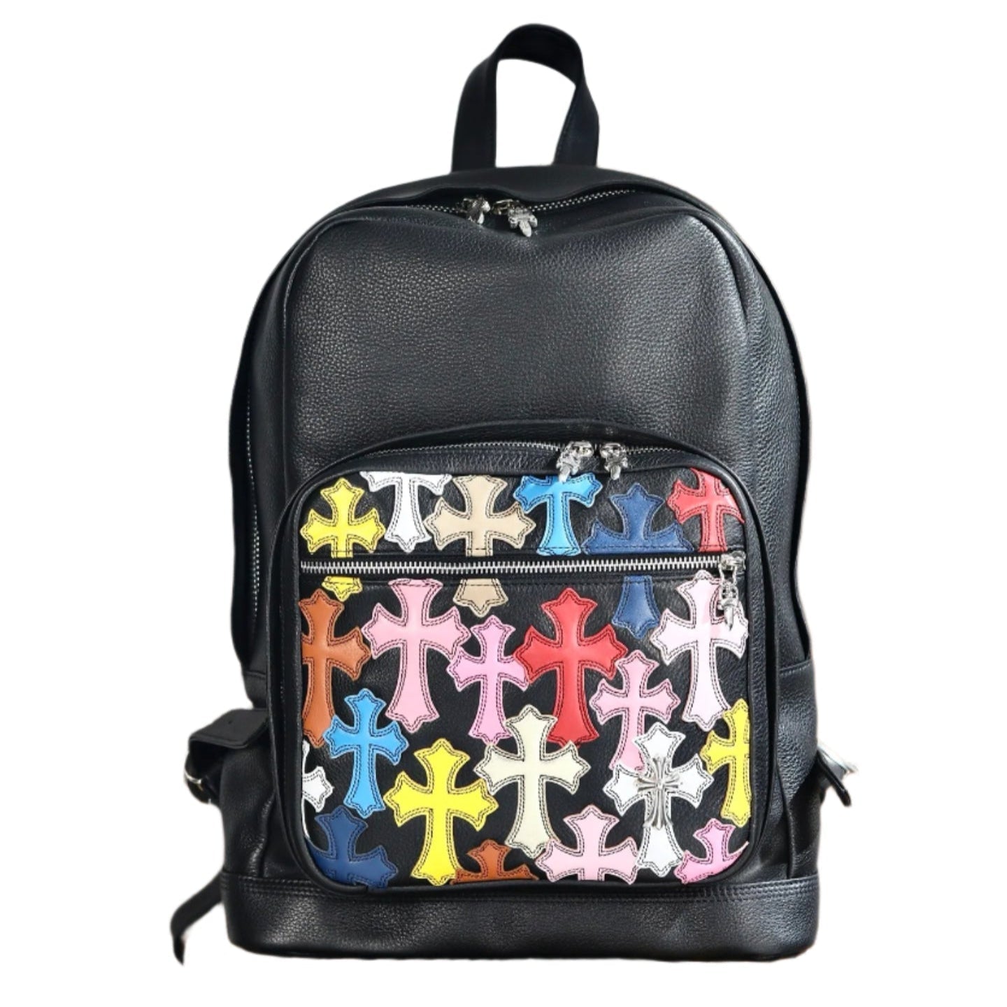 ＣＨＲＭ ＨＲＴＳ MULTICOLOR CROSS PATCH BACKPACK BLACK