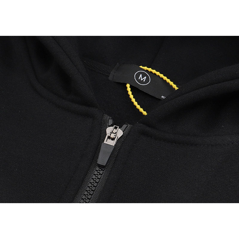 Kanye West Sunday Service Hoodie Kanye Fleece Lined Zipper Cardigan Sweater