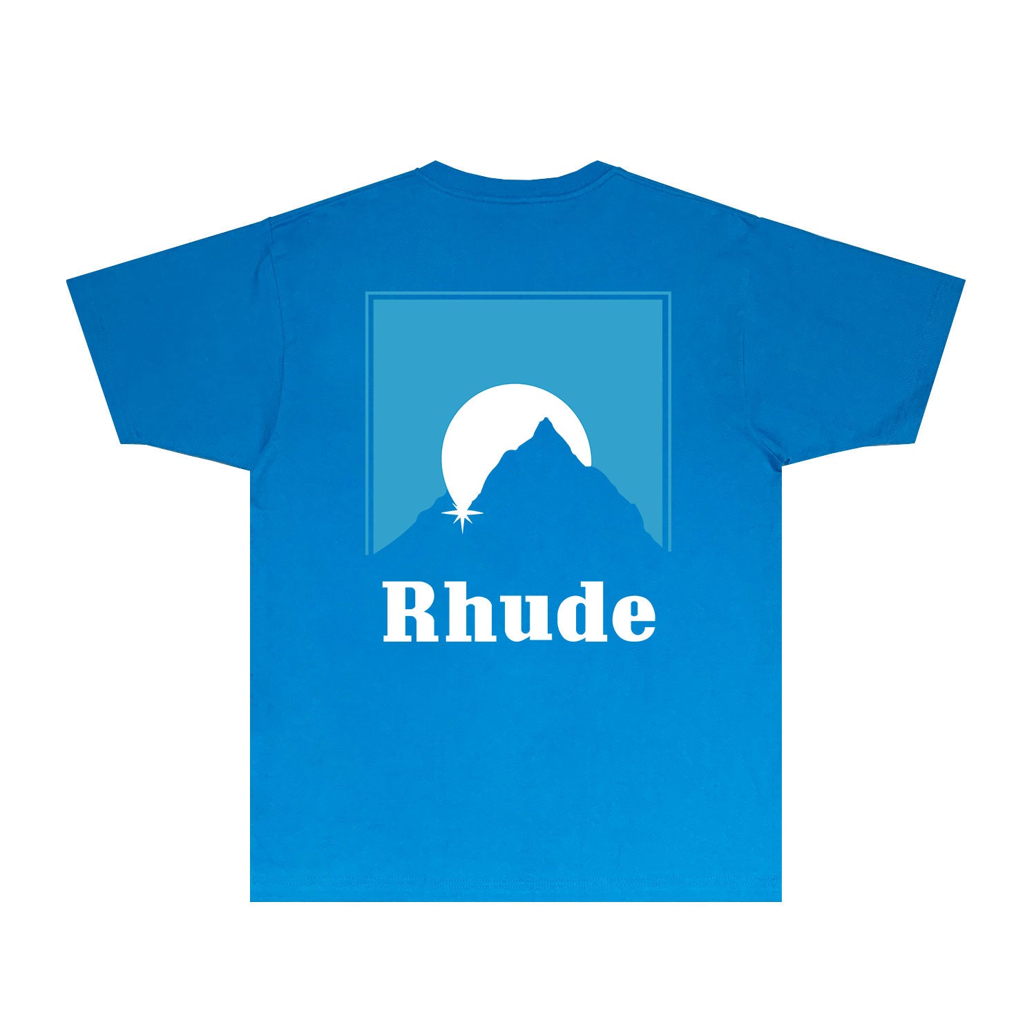 Rhude T Shirts Printed Trendy Pure Cotton