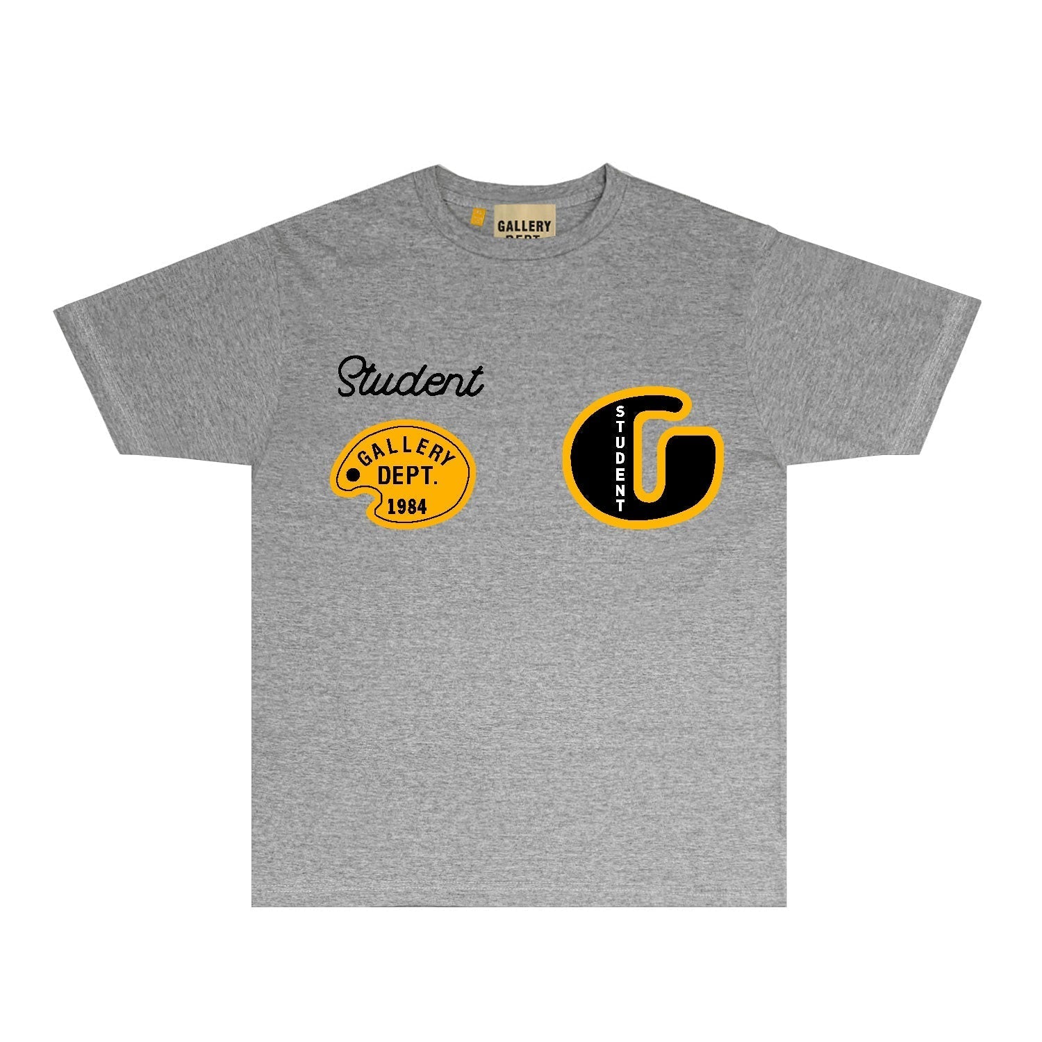 Gallery Dept T Shirt Retro Printed Loose Short-Sleeved Shirt (part2)