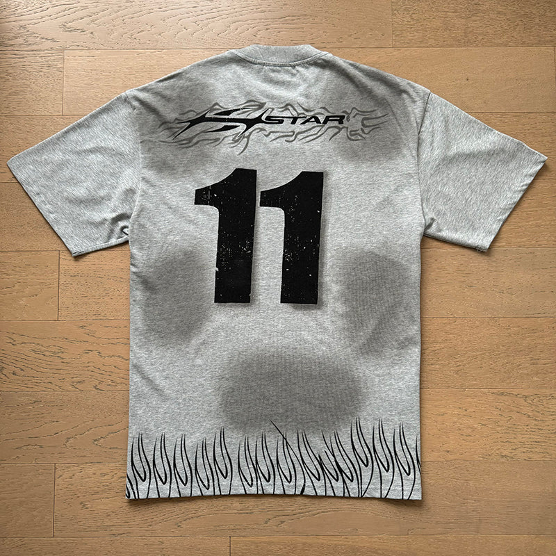 Hellstar T Shirts Washed Aging Process