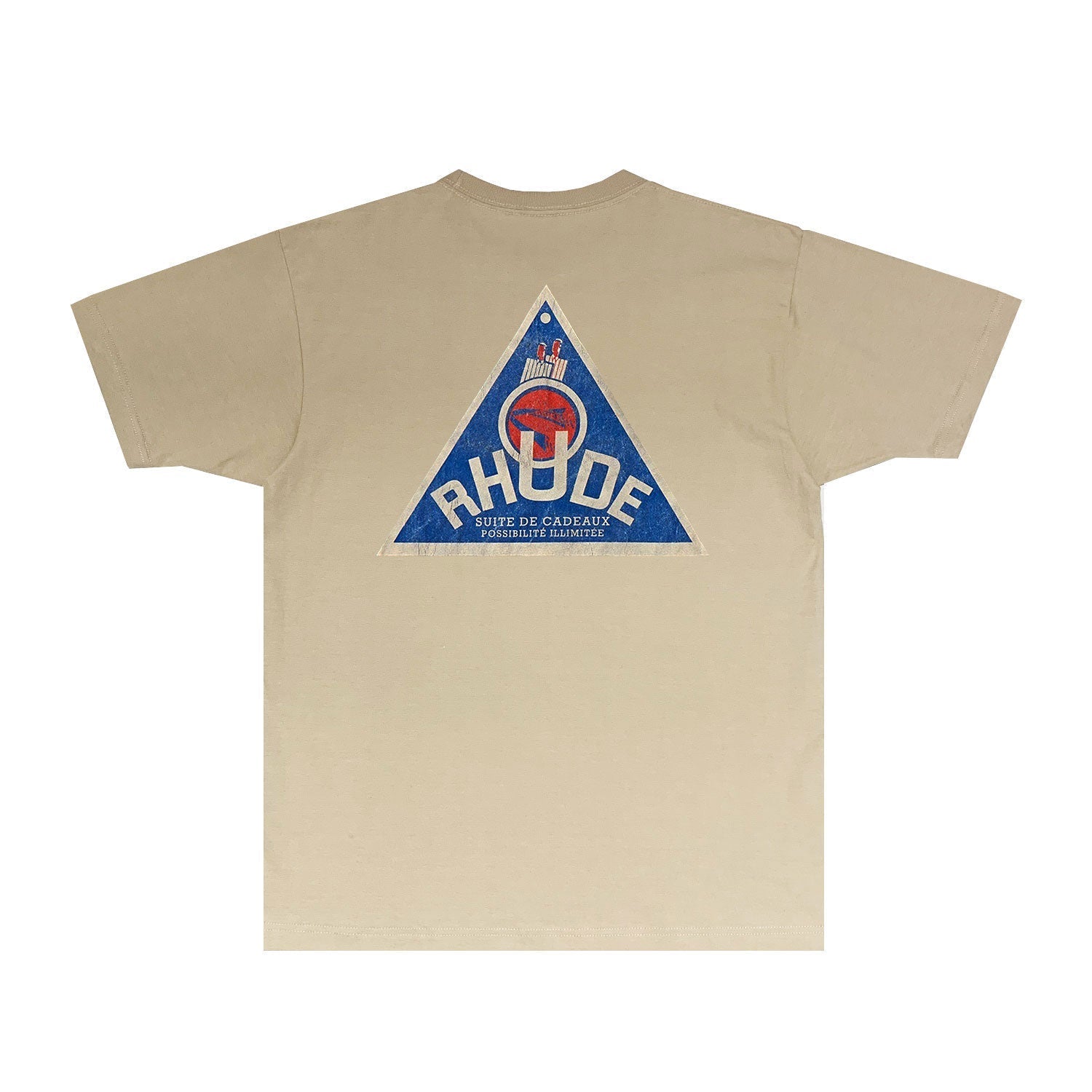 Rhude T Shirts Printed Trendy Pure Cotton