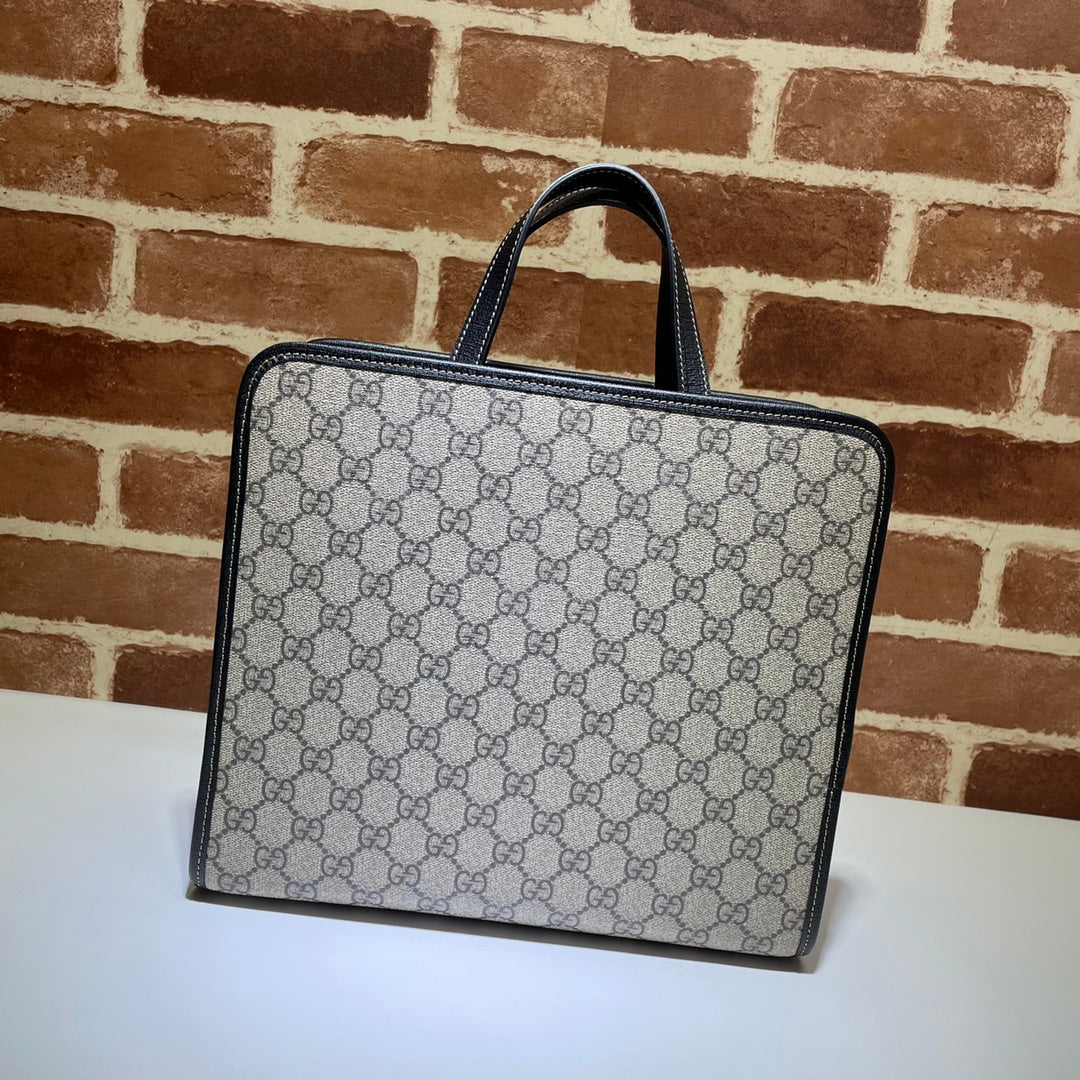 ＧＣＣＩKIDS TOTE BAG GG SUPREME CANVAS