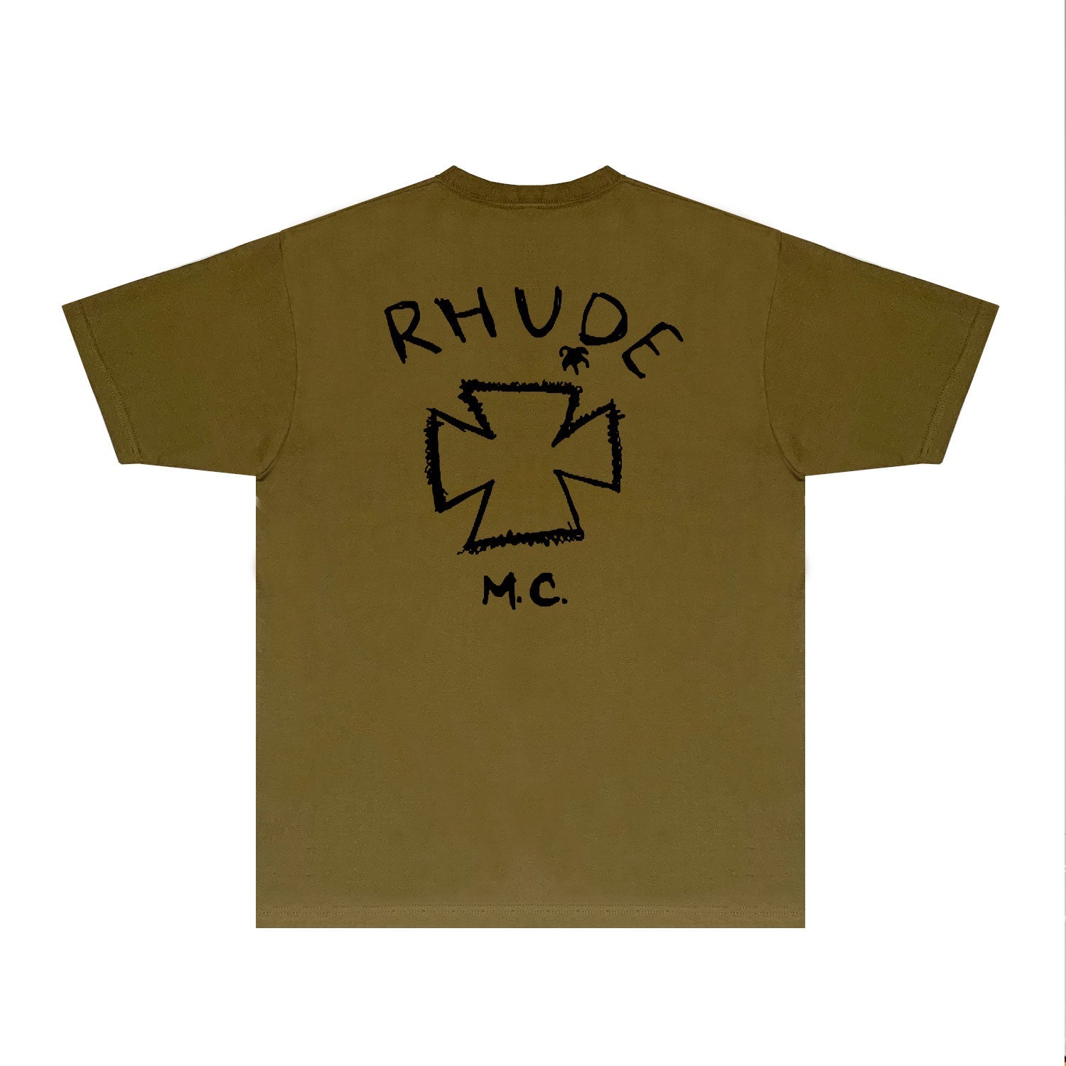Rhude T Shirts Printed Trendy Pure Cotton