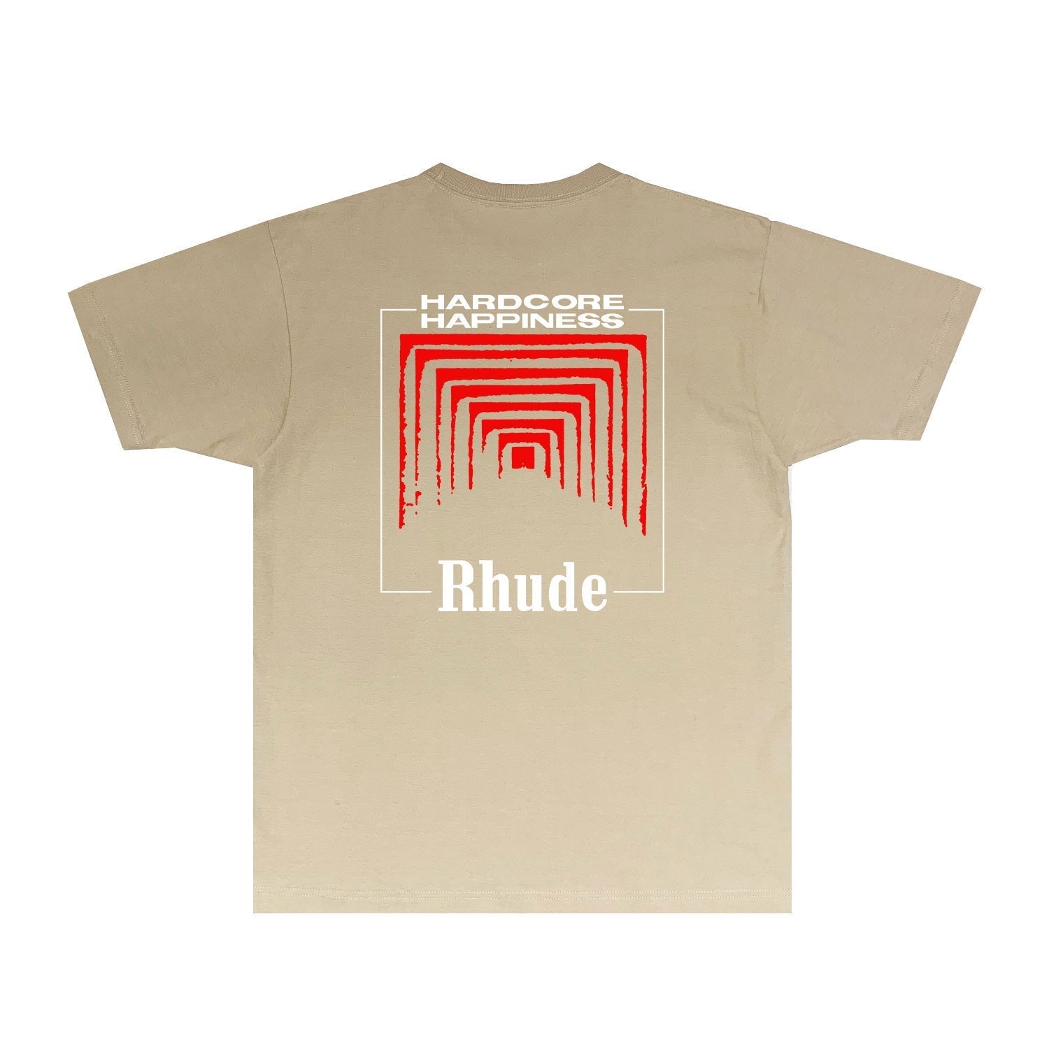Rhude T Shirts Printed Trendy Pure Cotton