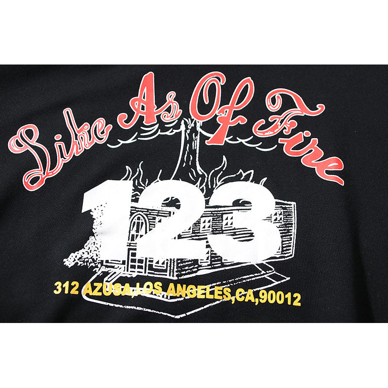 Kanye West Sunday Service Hoodie Personality Printed Hoodie Loose