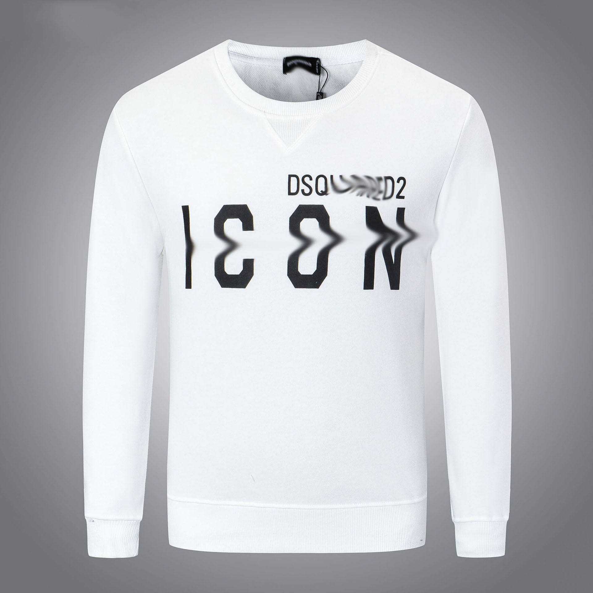 Dsq2 Hoodie DSQ Lian D2 Letter Print Sweatshirt Trendy Men's Autumn and Winter