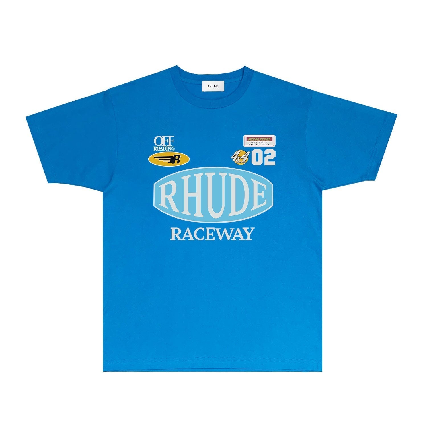 Rhude T Shirts Printed Trendy Pure Cotton
