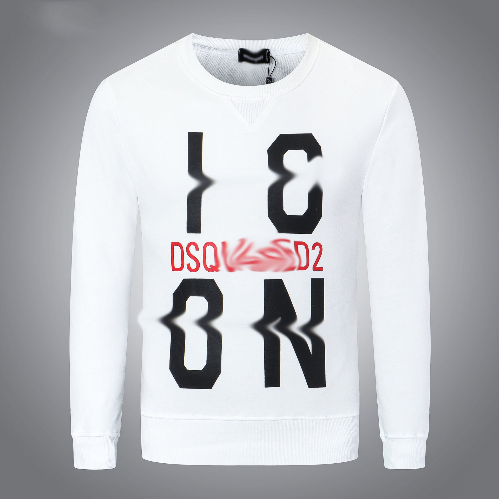Dsq2 Hoodie DSQ Lian D2 Icon Letter Print Sweatshirt Trendy Men's Autumn and Winter