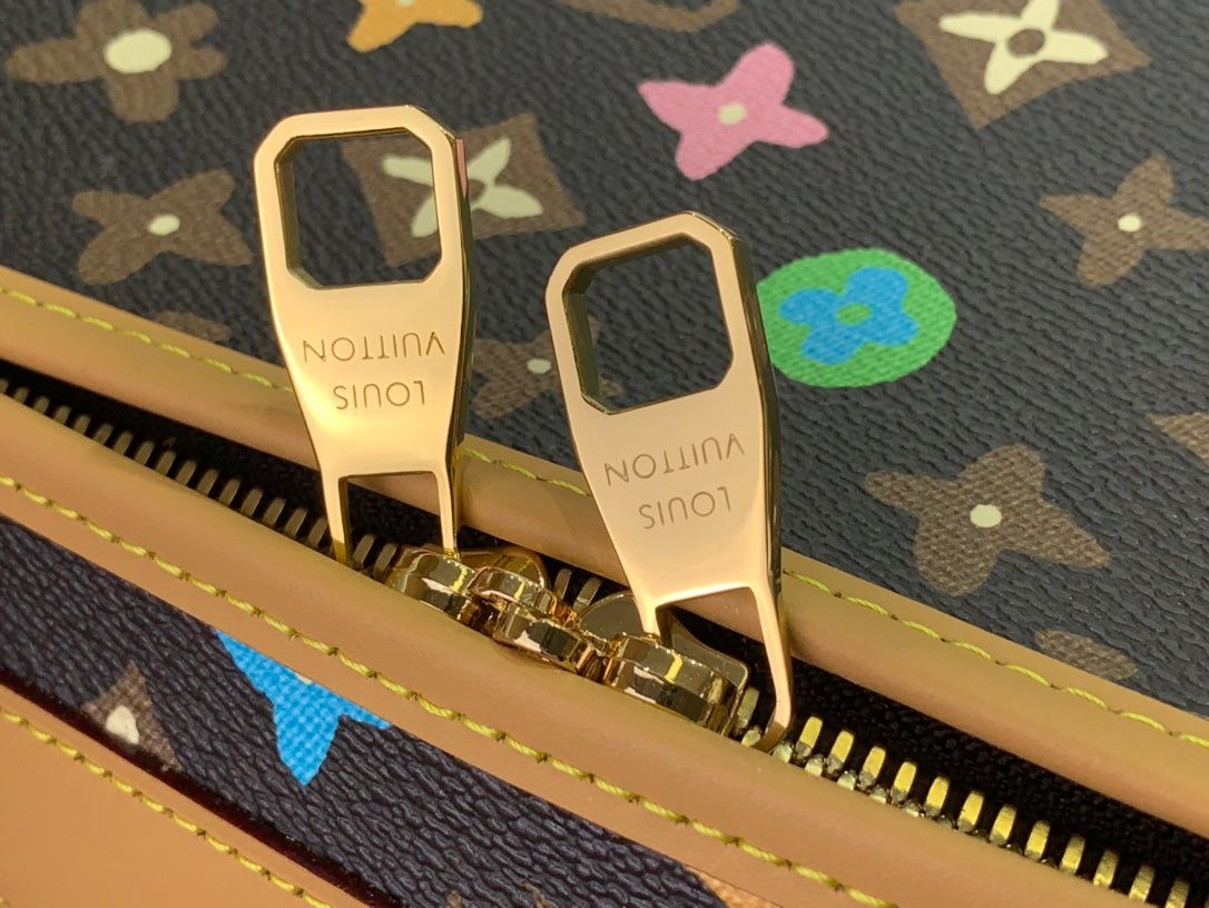 ＬＳ ＶＴＴＯＮ DOG BAG  MONOGRAM CRAGGY CANVAS