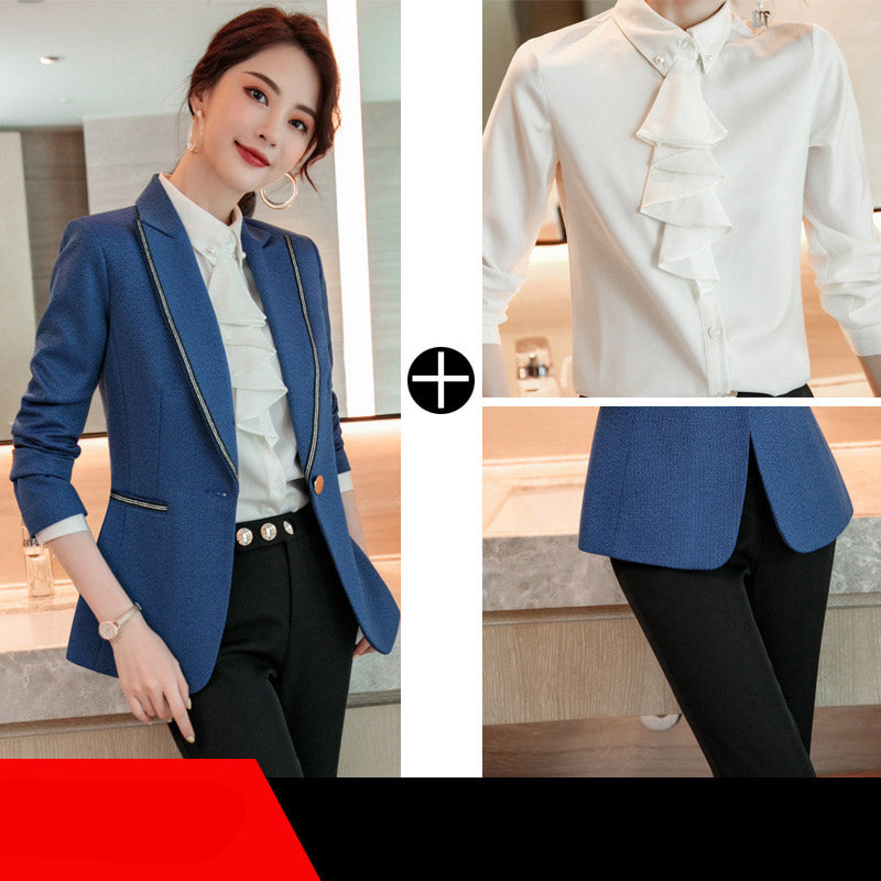 Interview Suit Women's Suit Jacket Women's Coat Autumn Long Sleeve