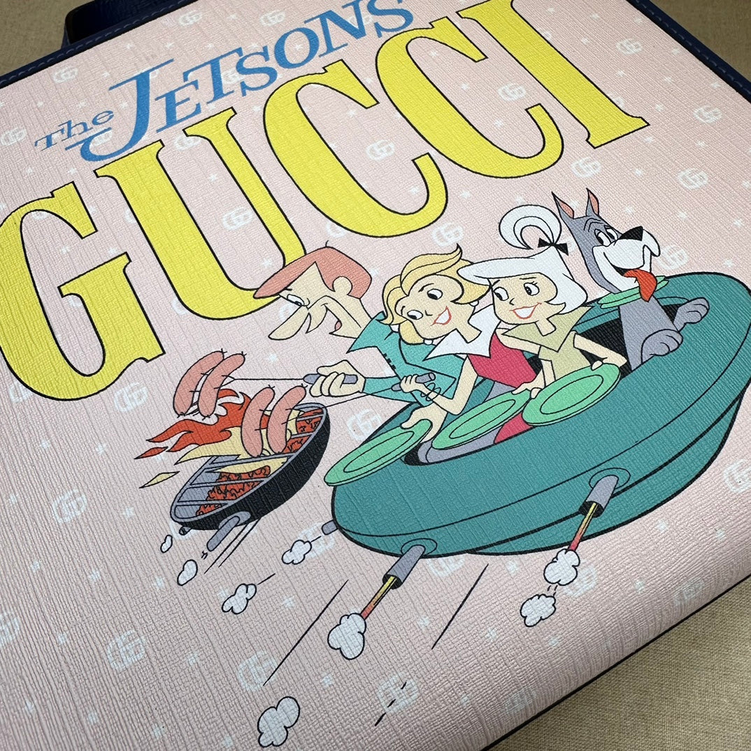 ＧＣＣＩKIDS X J E T S O N S ALL-OVER PRINTED TOTE BAG