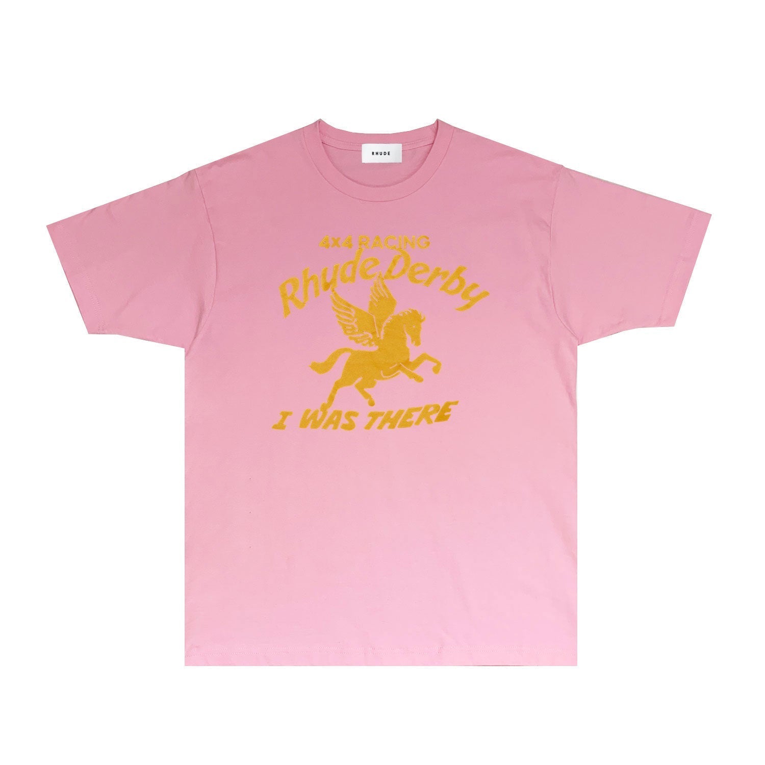 Rhude T Shirts Printed Trendy Pure Cotton