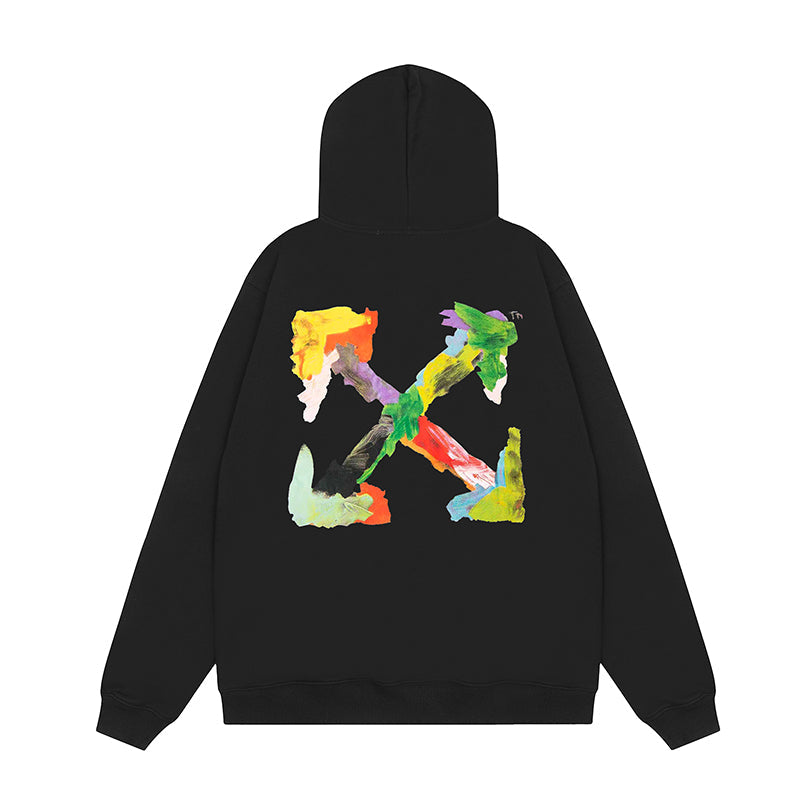 OFF WHITE Hoodie Trendy Street Style Personalized Cotton