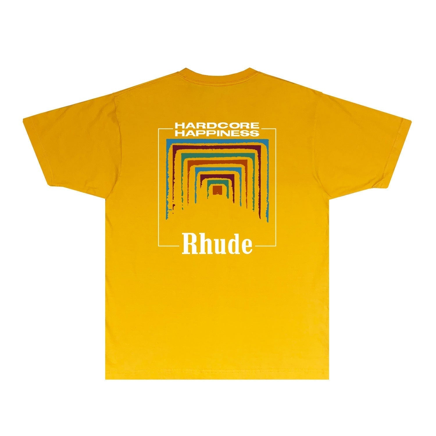 Rhude T Shirts Printed Trendy Pure Cotton