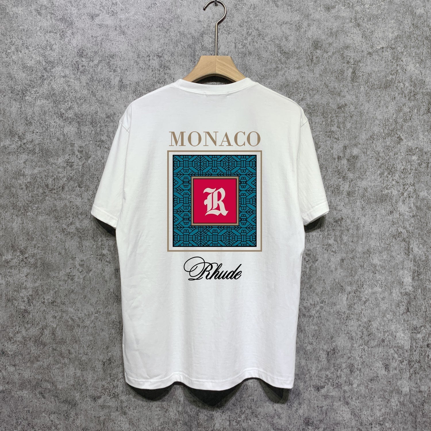 Rhude T Shirts Printed Trendy Pure Cotton