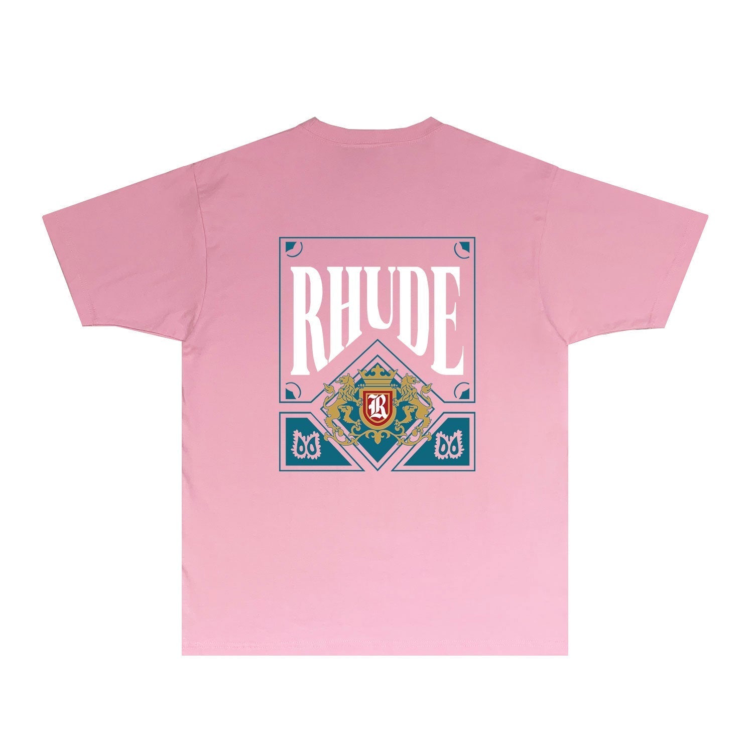 Rhude T Shirts Printed Trendy Pure Cotton