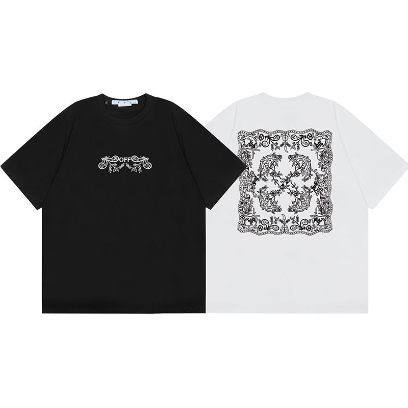 Off White T Shirts Direct Printing Pattern