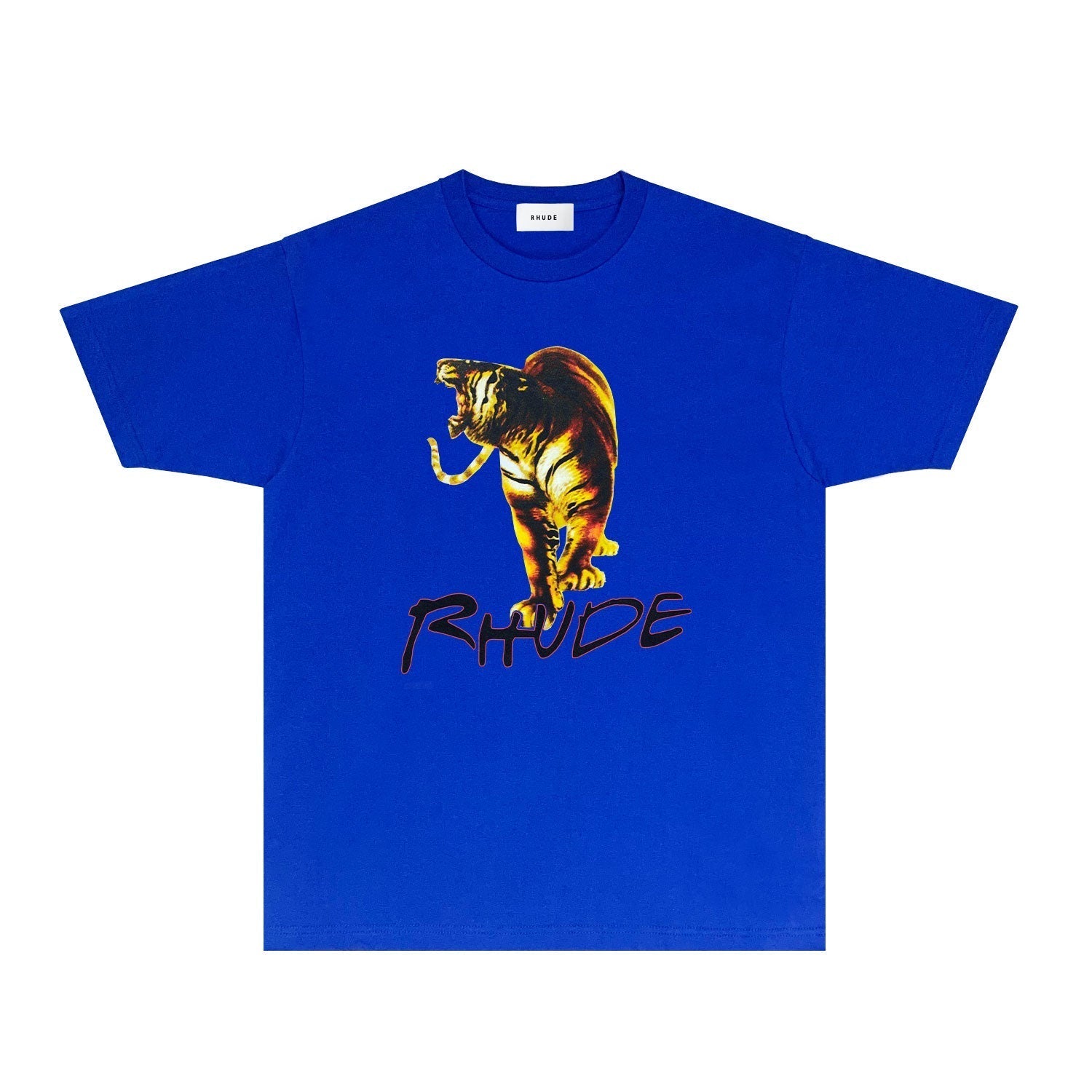 Rhude T Shirts Printed Trendy Pure Cotton