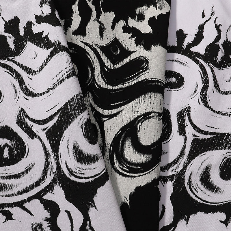 T Shirts Retro abstract print