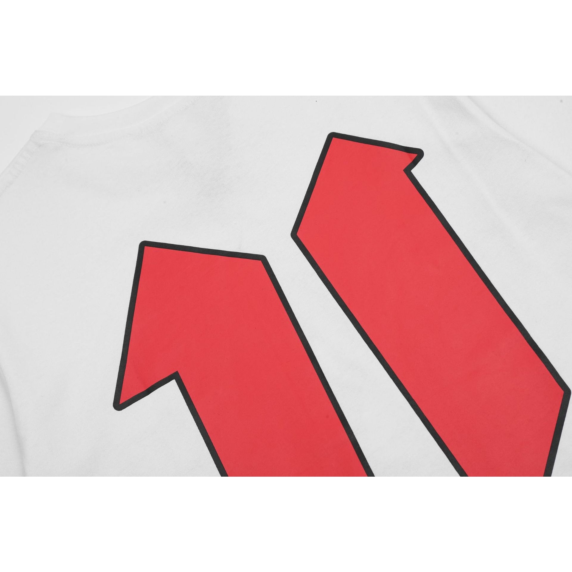 Vlone T Shirt Spring Summer Square Letter Pattern Crew Neck