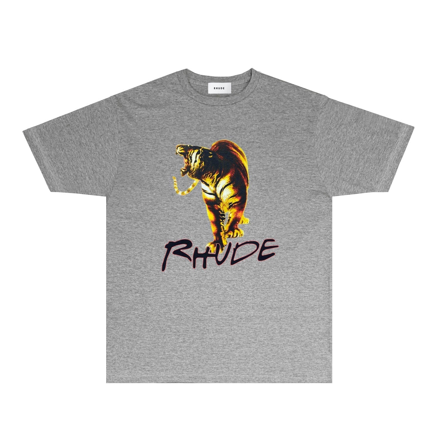 Rhude T Shirts Printed Trendy Pure Cotton