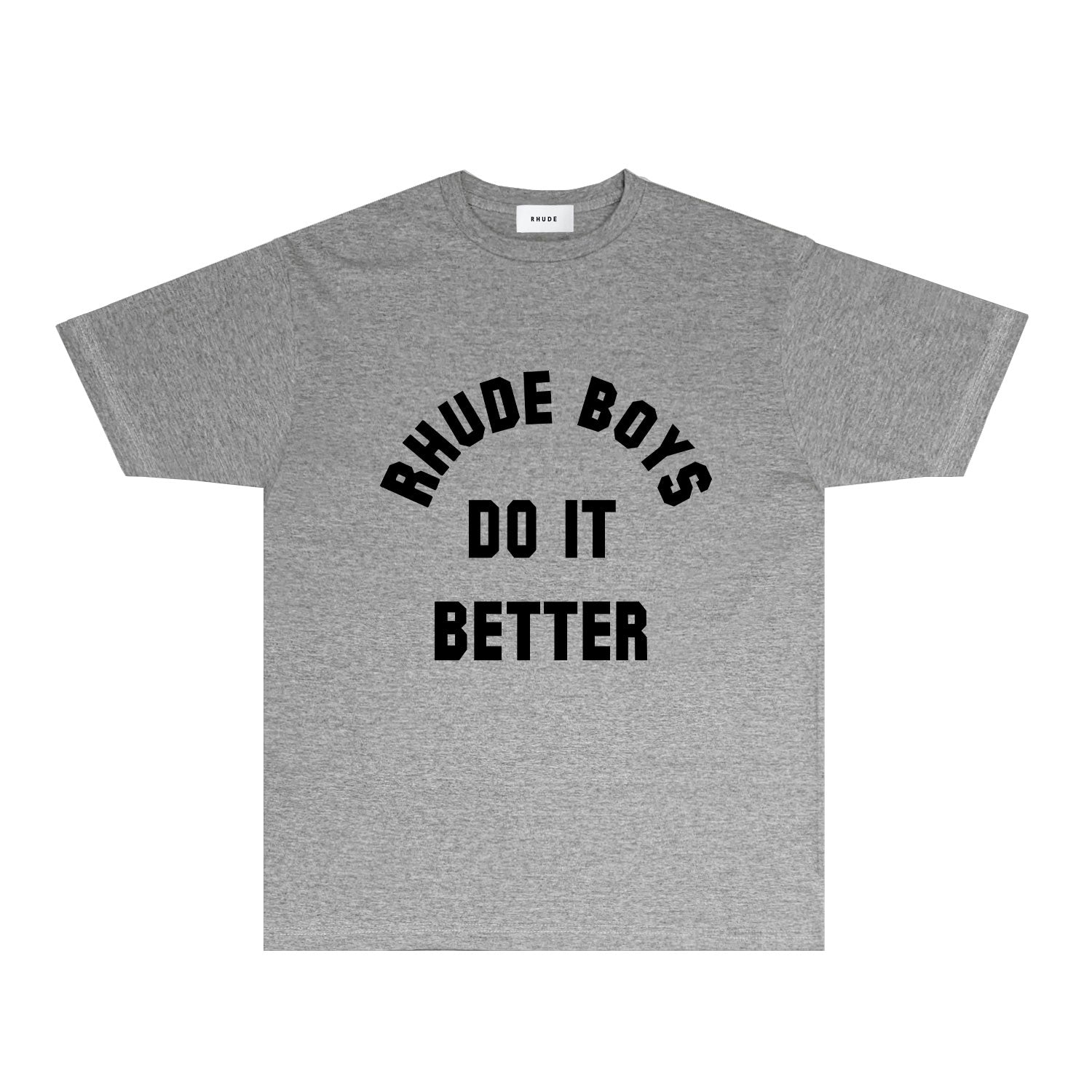 Rhude T Shirts Printed Trendy Pure Cotton