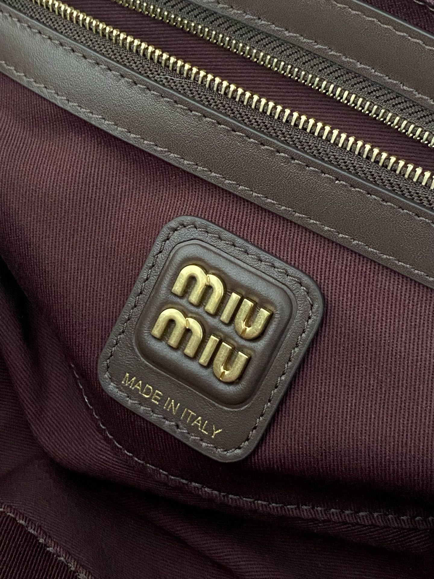 ＭＩ ＭＵ BEAU TARTAN TOP HANDLE BAG