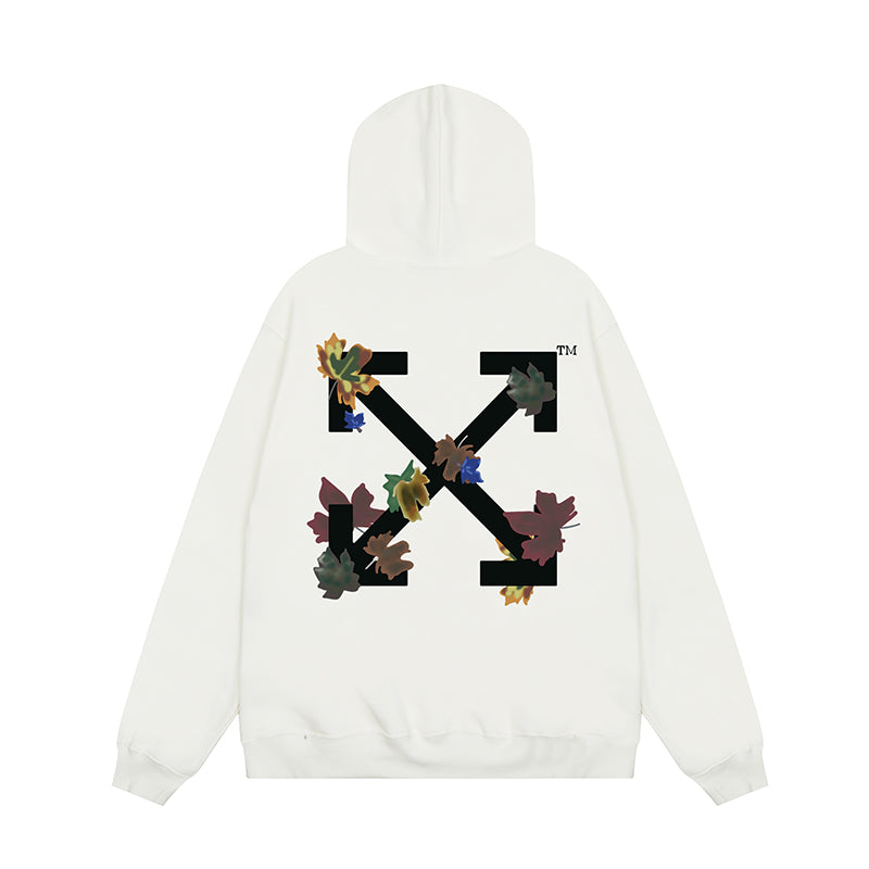 OFF WHITE Hoodie Trendy Street Style Personalized Cotton