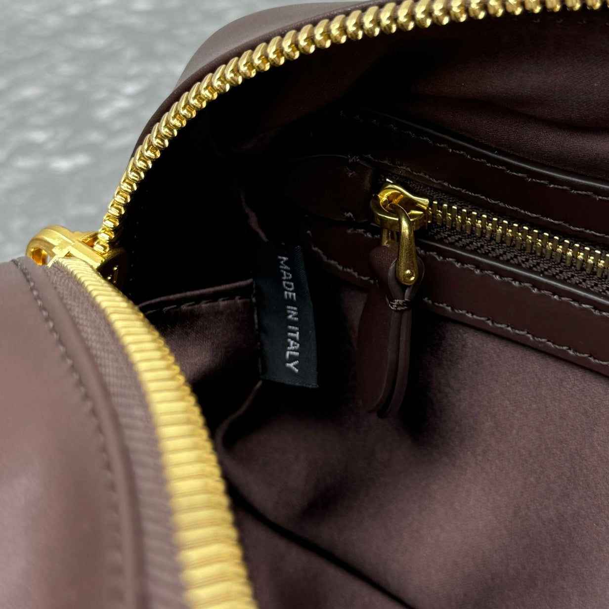 ＭＩ ＭＵ ARCADIE LEATHER BAG BRIARWOOD