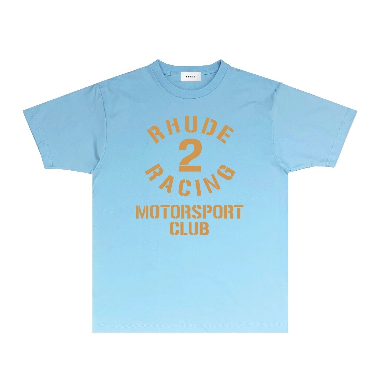 Rhude T Shirts Printed Trendy Pure Cotton