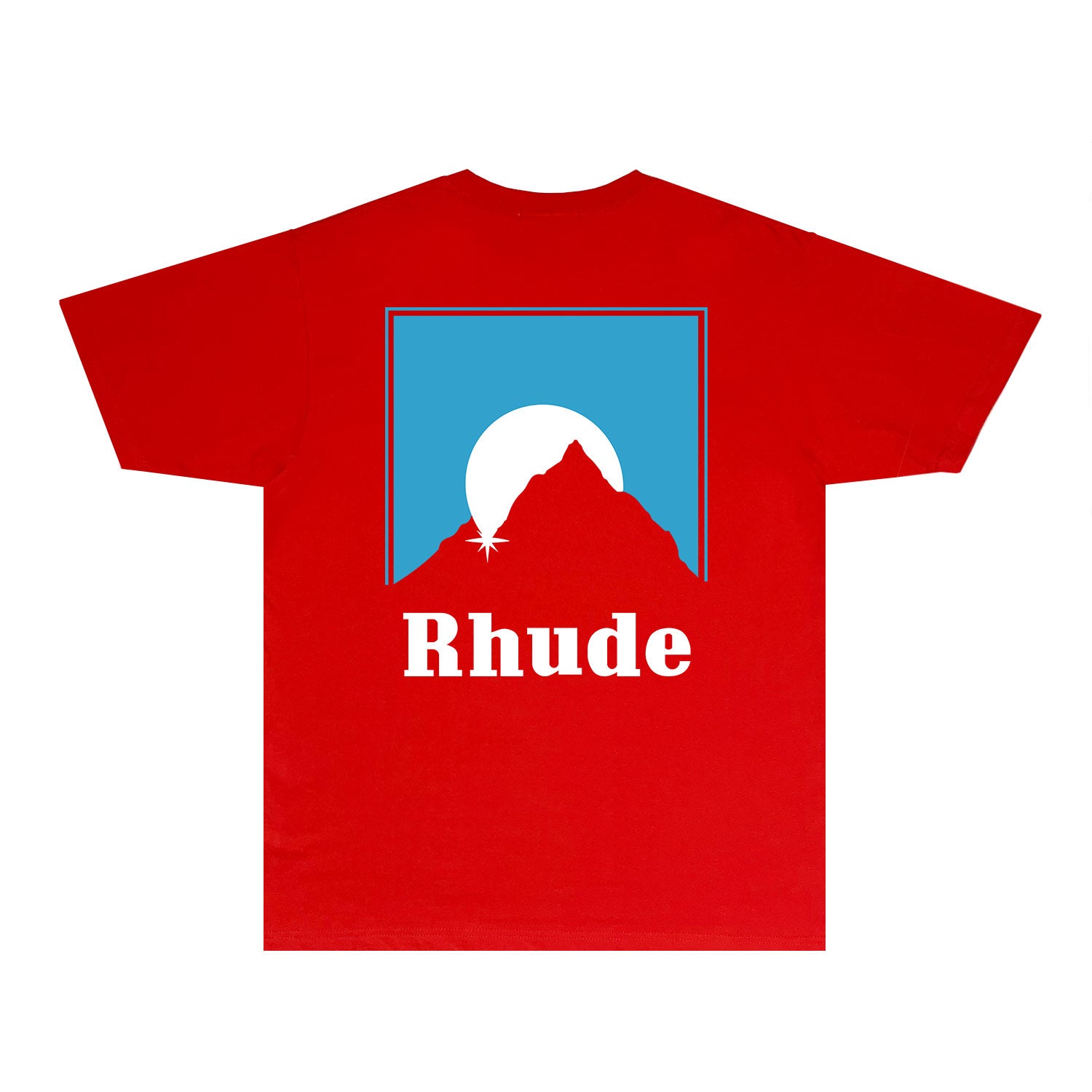 Rhude T Shirts Printed Trendy Pure Cotton