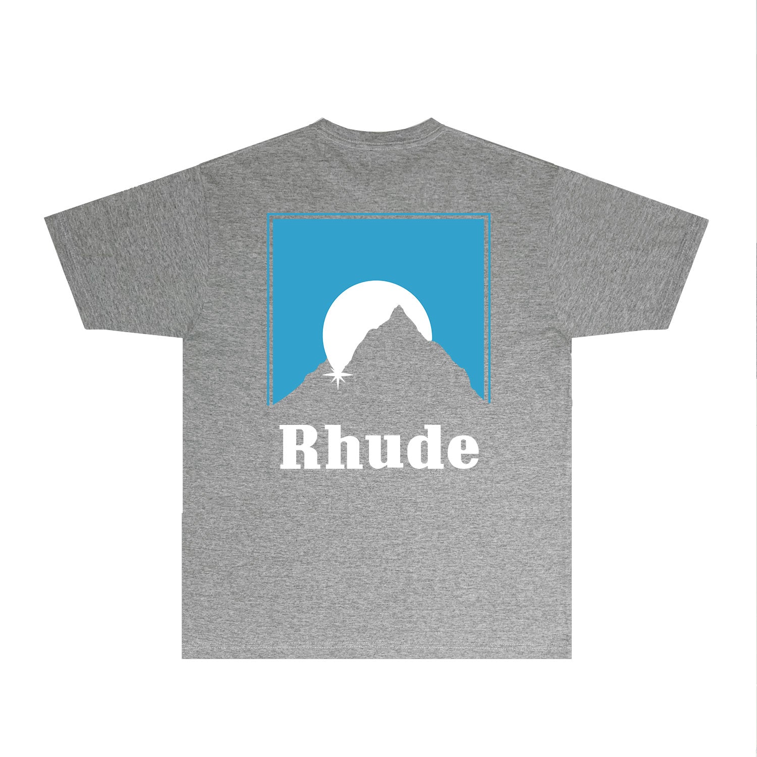 Rhude T Shirts Printed Trendy Pure Cotton
