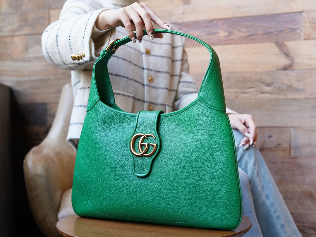ＧＣＣＩAPHRODITE MEDIUM SHOULDER BAG GREEN
