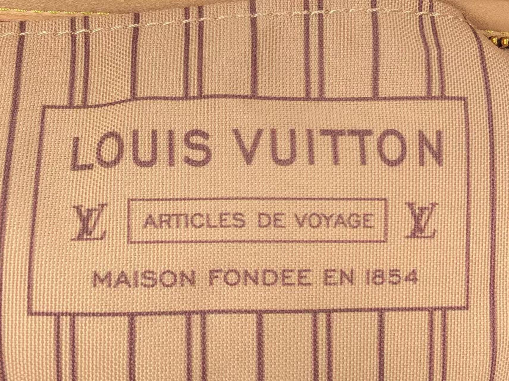 ＬＳ ＶＴＴＯＮ NEVERFULL BB HANDBAG BROWN