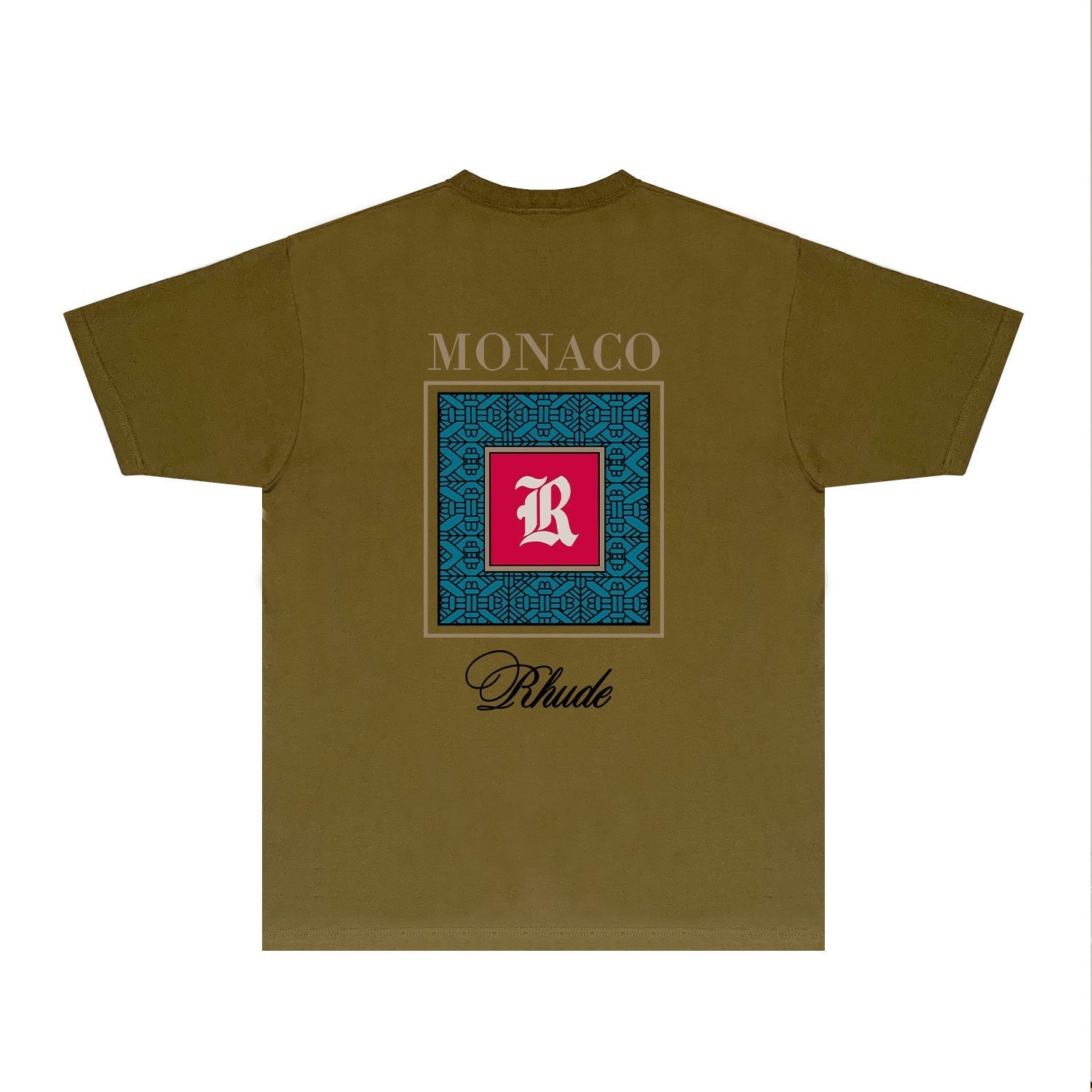 Rhude T Shirts Printed Trendy Pure Cotton