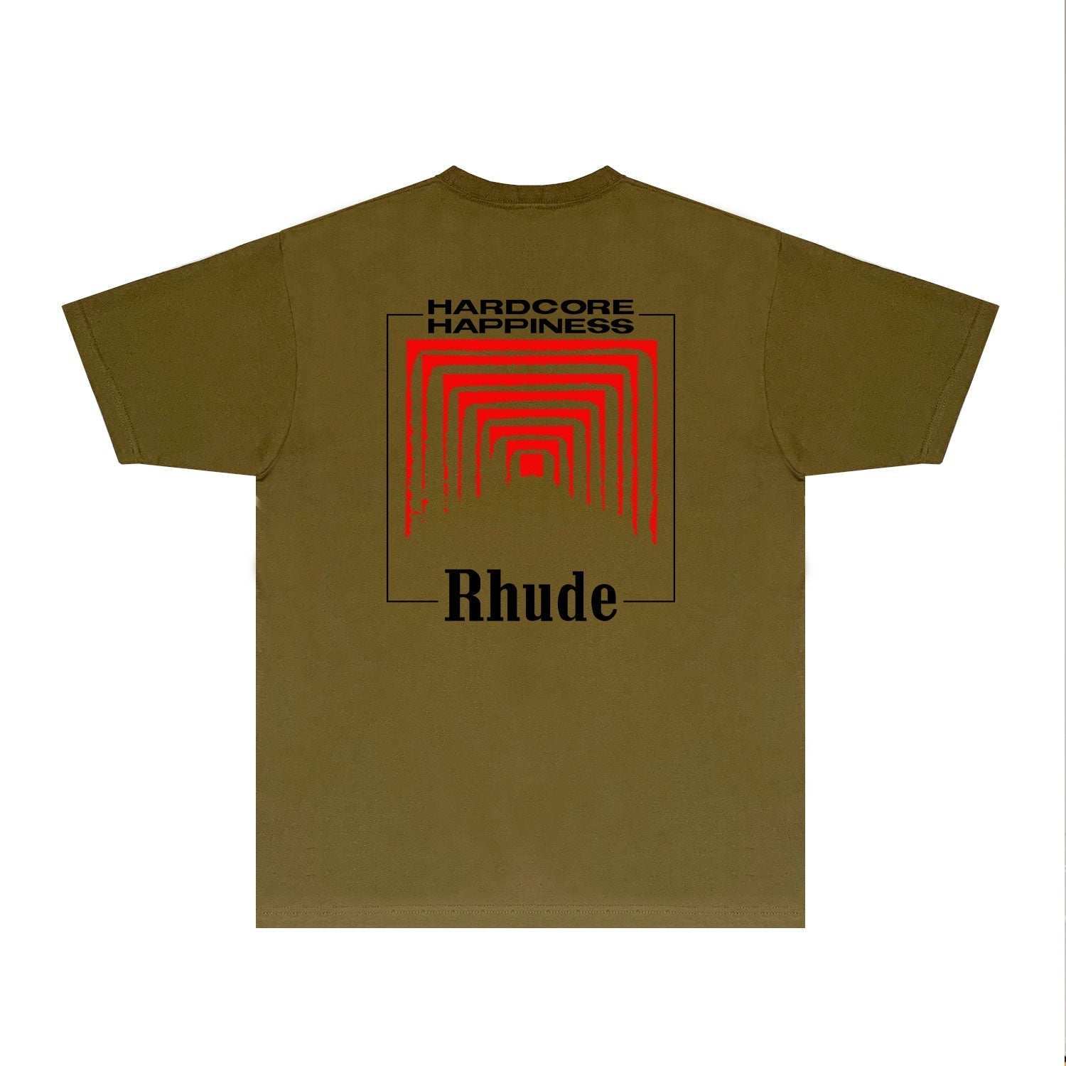 Rhude T Shirts Printed Trendy Pure Cotton