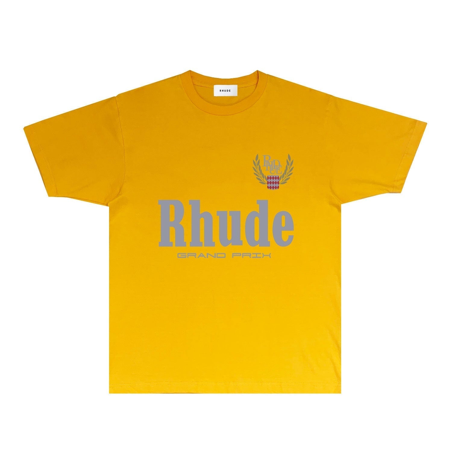 Rhude T Shirts Printed Trendy Pure Cotton
