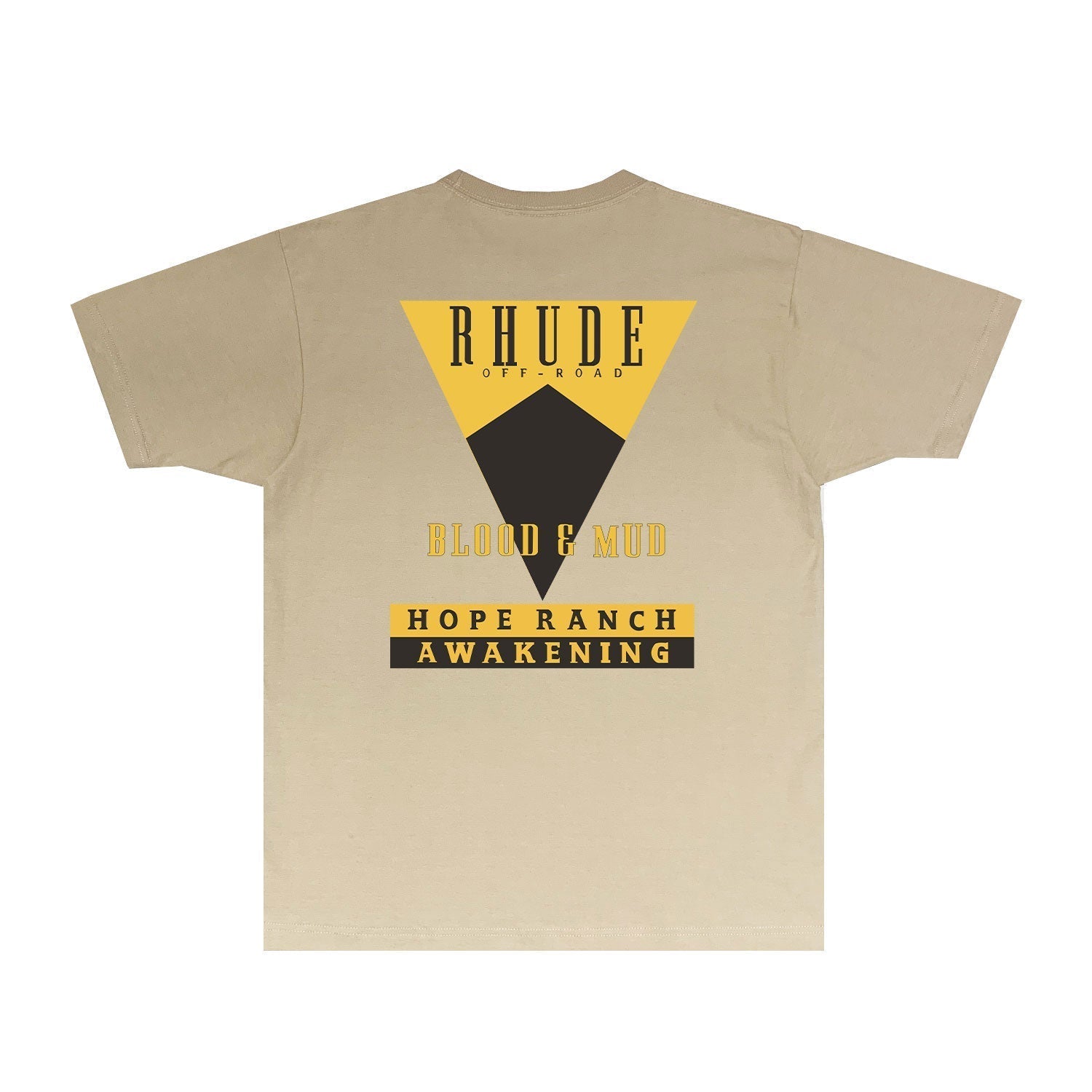 Rhude T Shirts Printed Trendy Pure Cotton