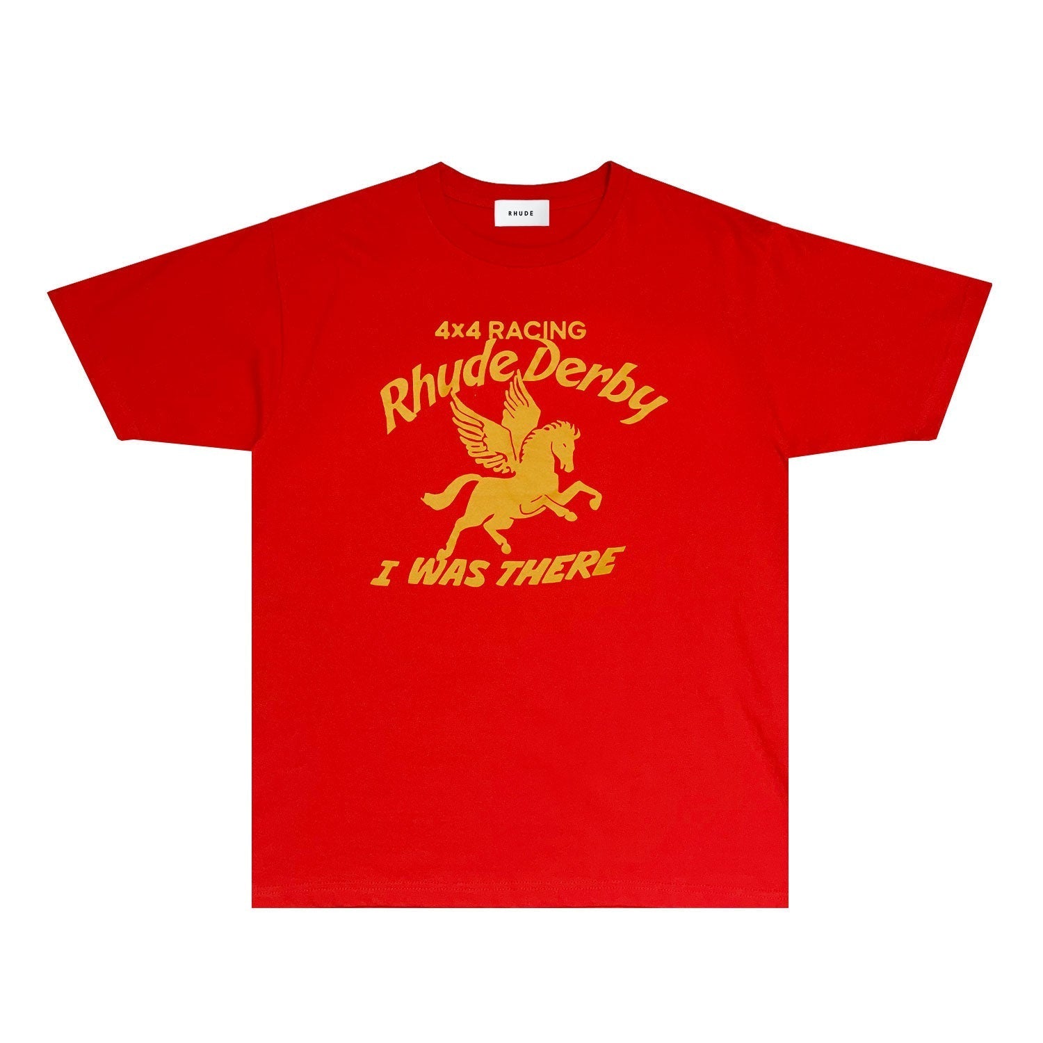 Rhude T Shirts Printed Trendy Pure Cotton