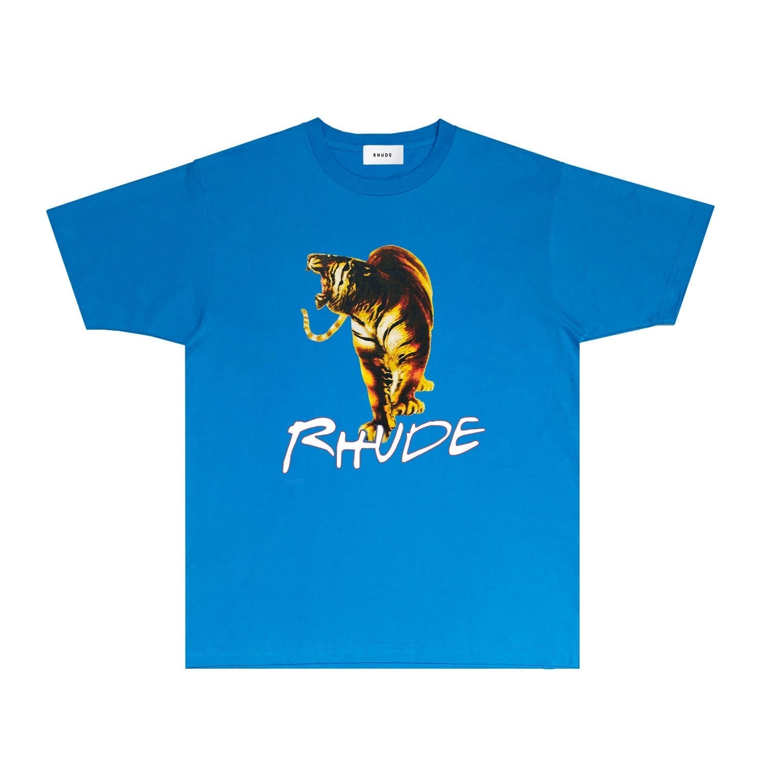 Rhude T Shirts Printed Trendy Pure Cotton
