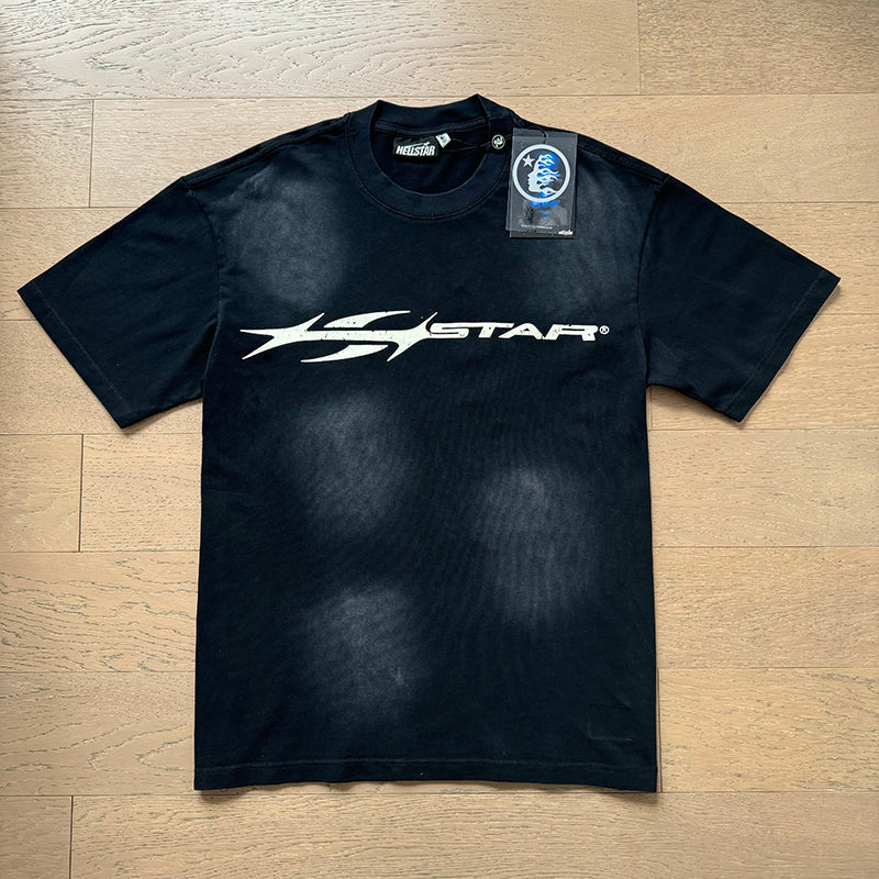 Hellstar T Shirts Washed Aging Process