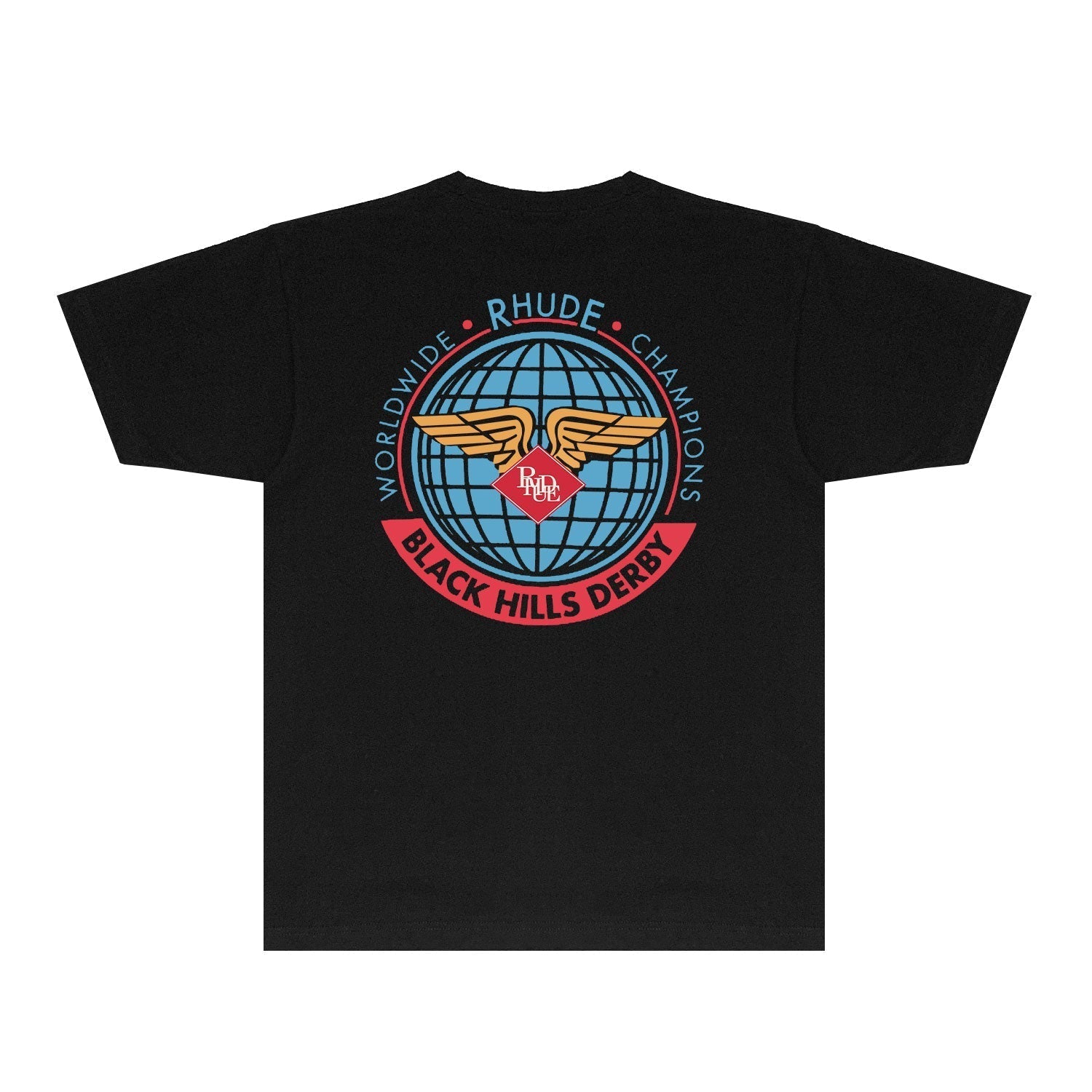 Rhude T Shirts Printed Trendy Pure Cotton