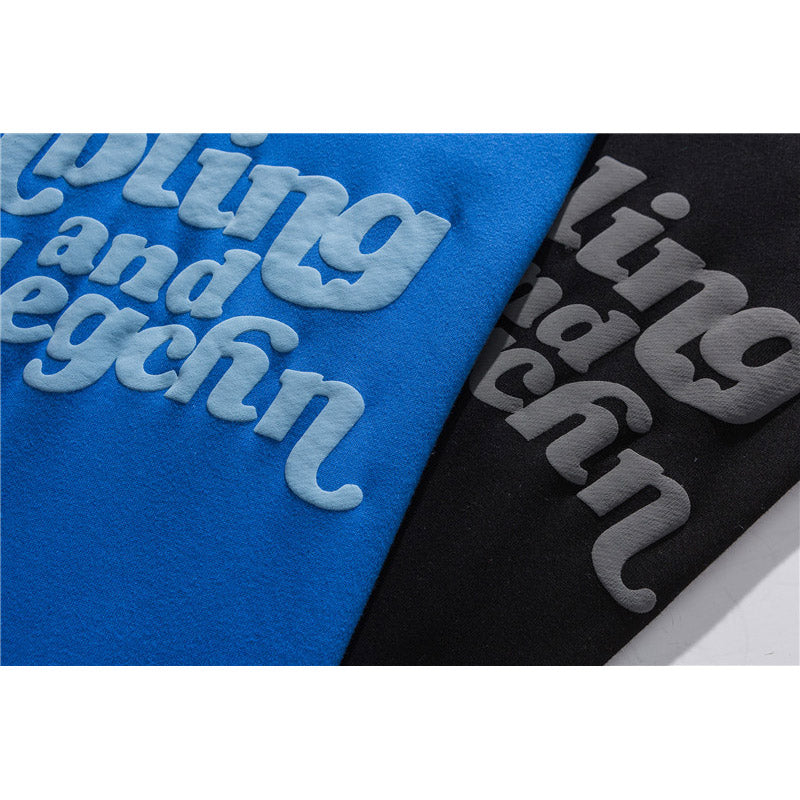 Men's Graphic Hoodies Men's Autumn Printed Casual Hooded Sweater Loose Top