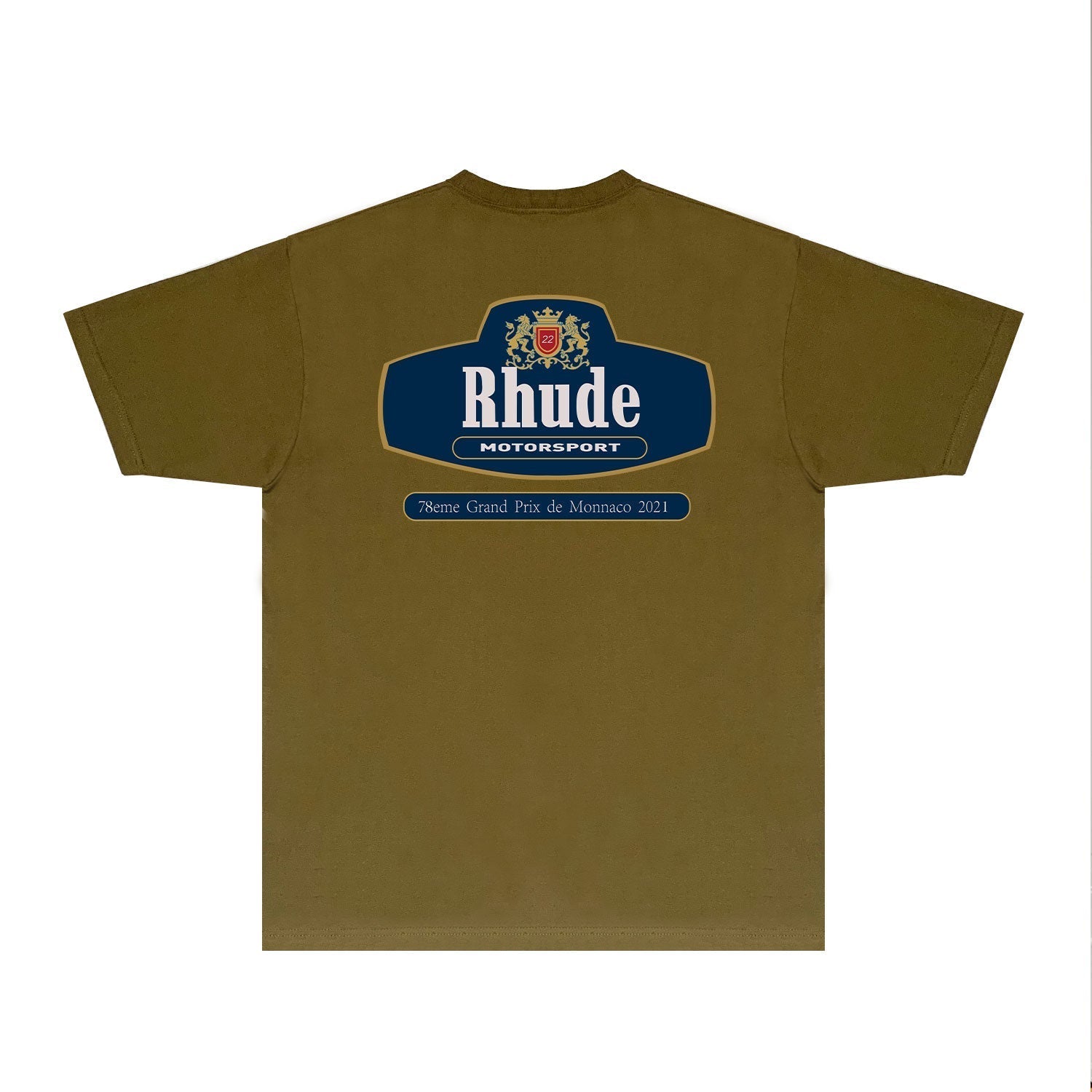 Rhude T Shirts Printed Trendy Pure Cotton