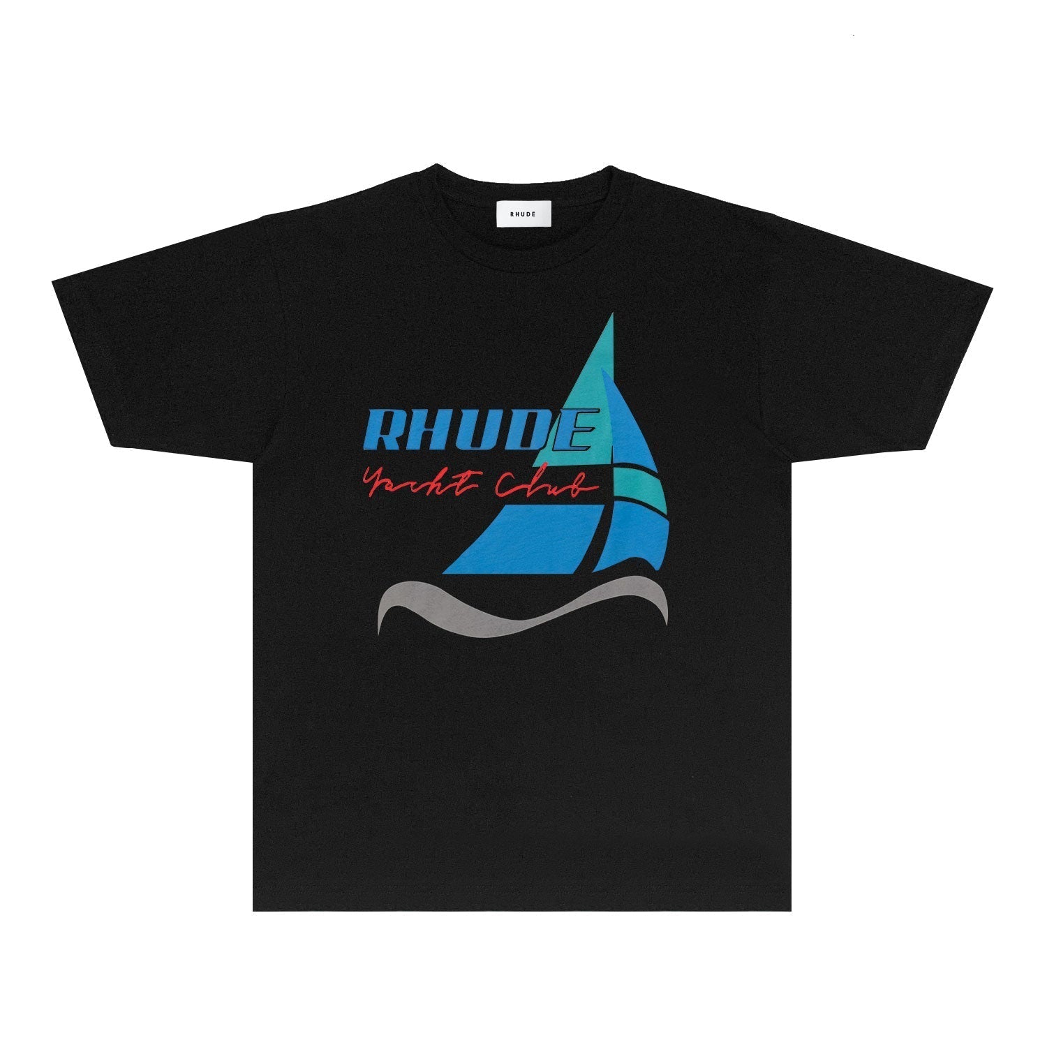 Rhude T Shirts Printed Trendy Pure Cotton
