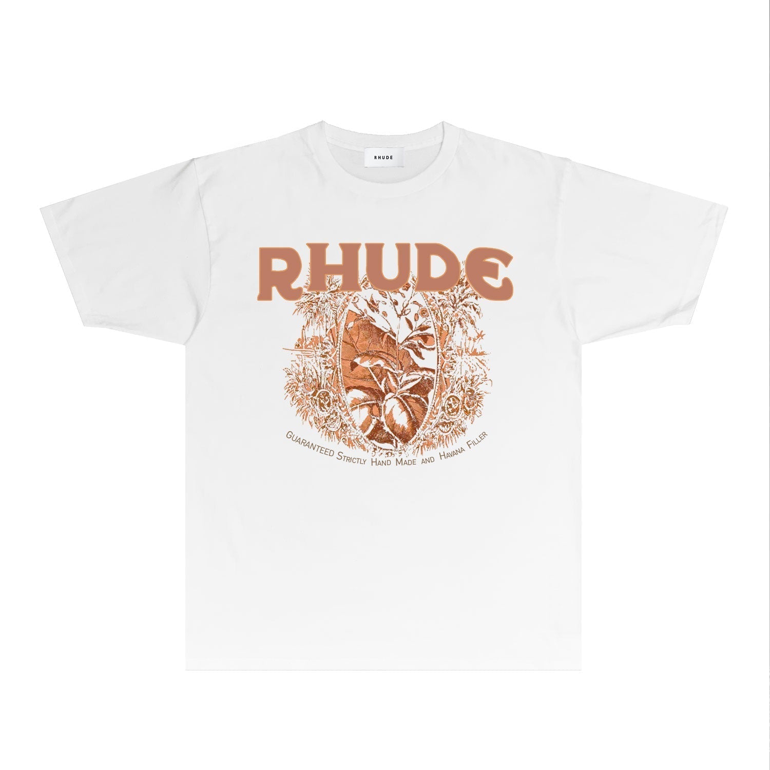 Rhude T Shirts Printed Trendy Pure Cotton