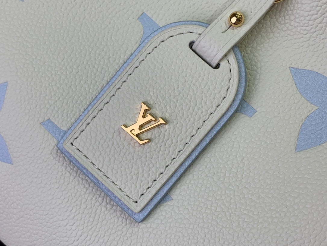 ＬＳ ＶＴＴＯＮ CARRYALL PM SKY BLUE/PURPLE