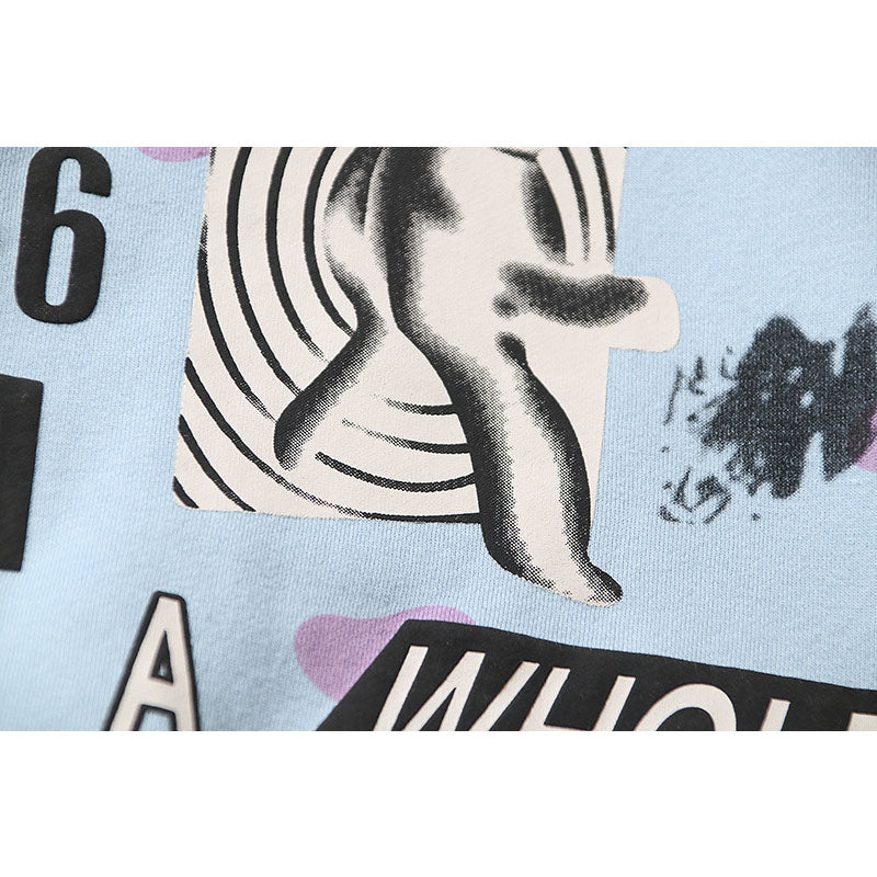 Kanye West Sunday Service Hoodie Autumn And Winter Music Festival Skull Velvet Padded Hooded Sweatshirt