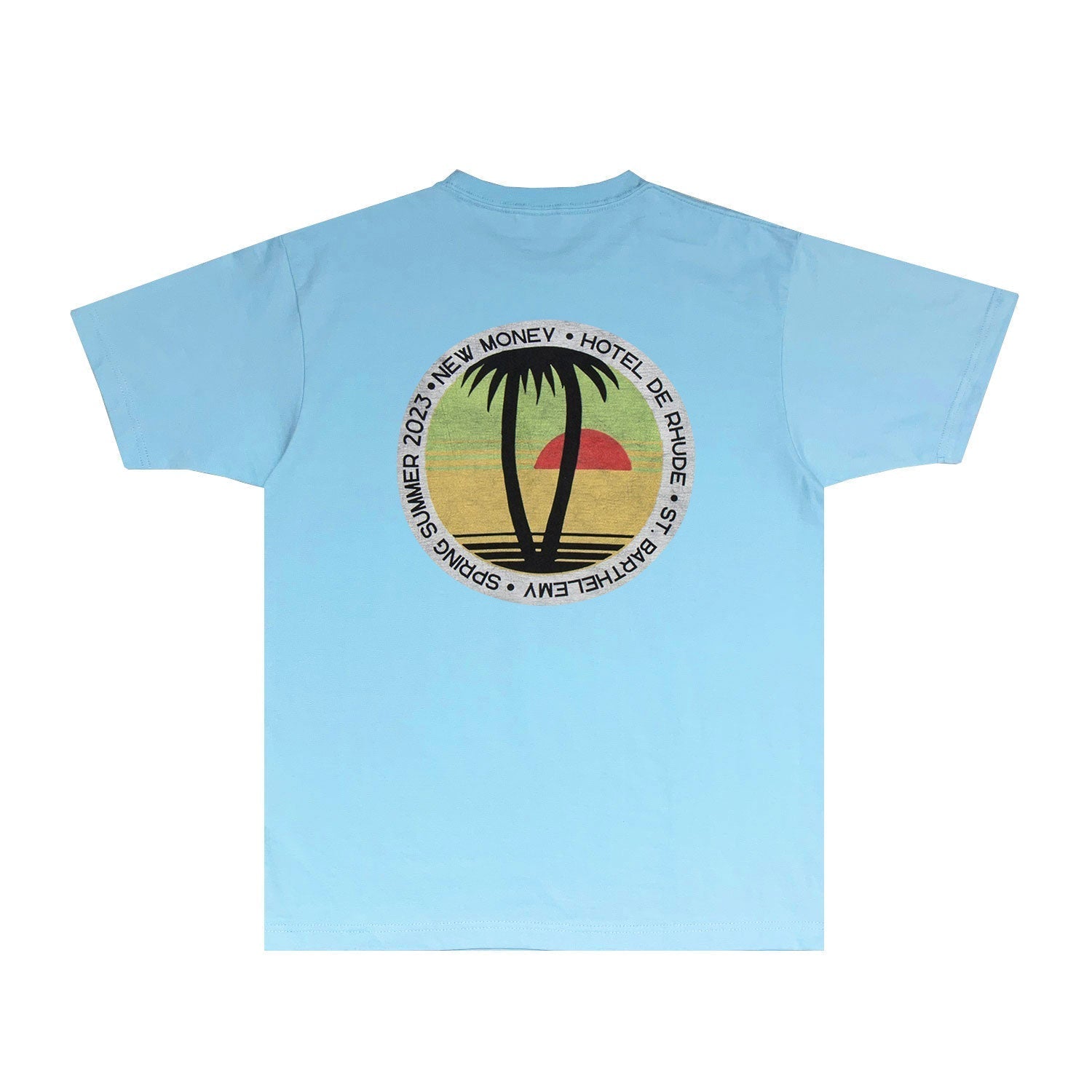 Rhude T Shirts Printed Trendy Pure Cotton